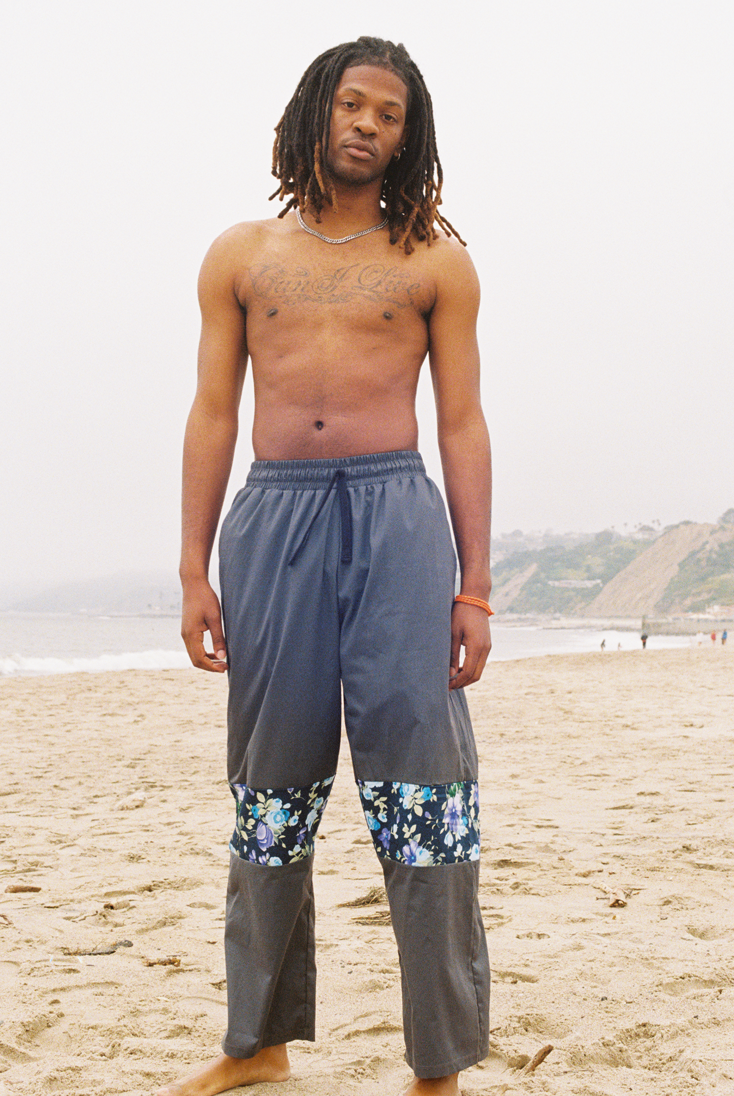 Graphite Blossom Pants