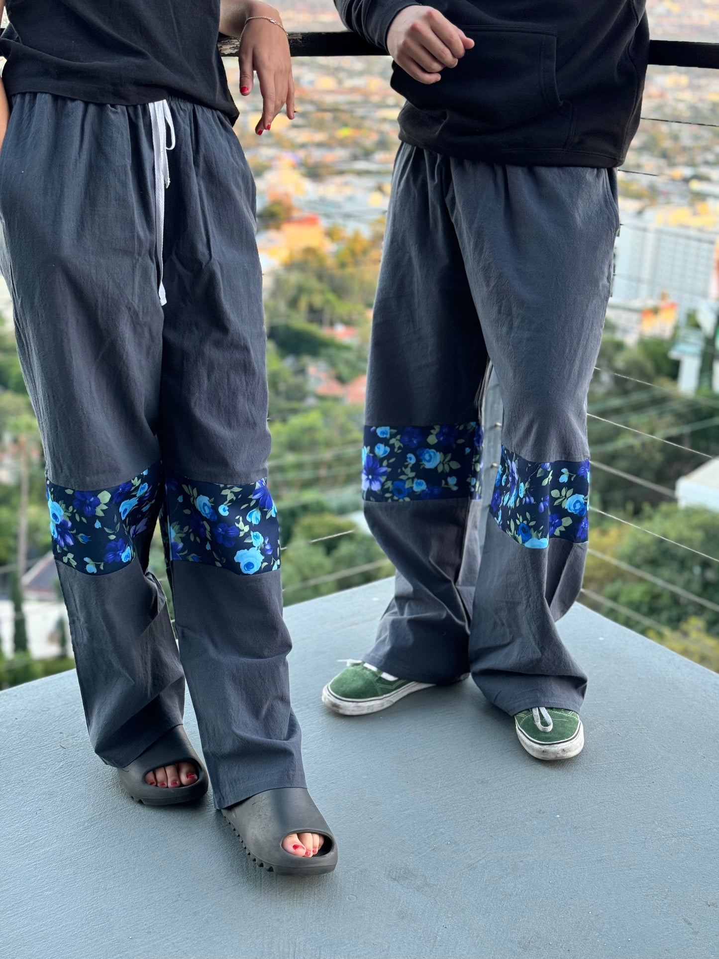 Graphite Blossom Pants