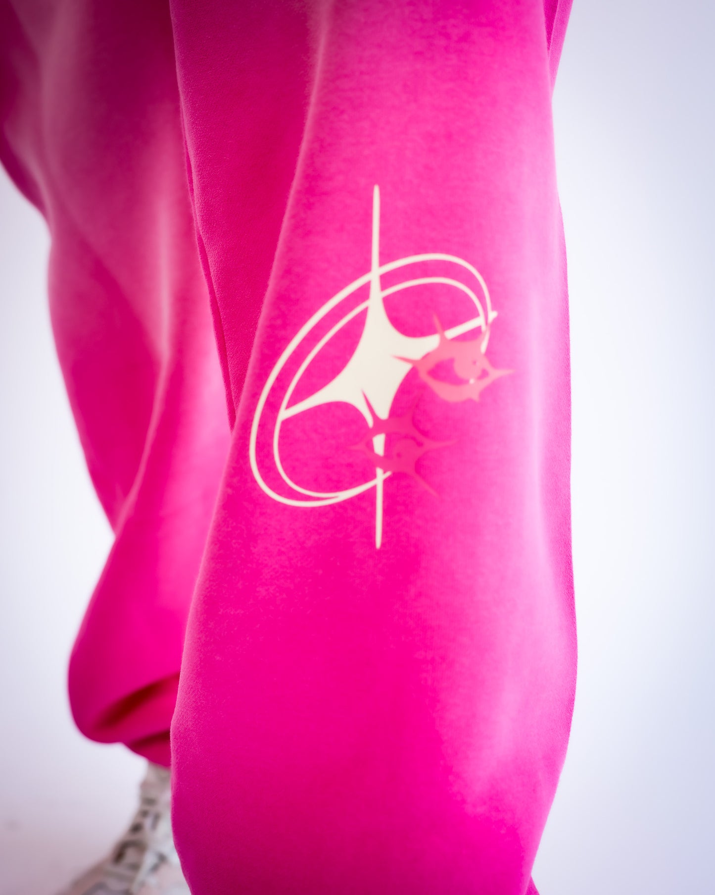 PEACE MASCOT JOGGERS (ROSE)