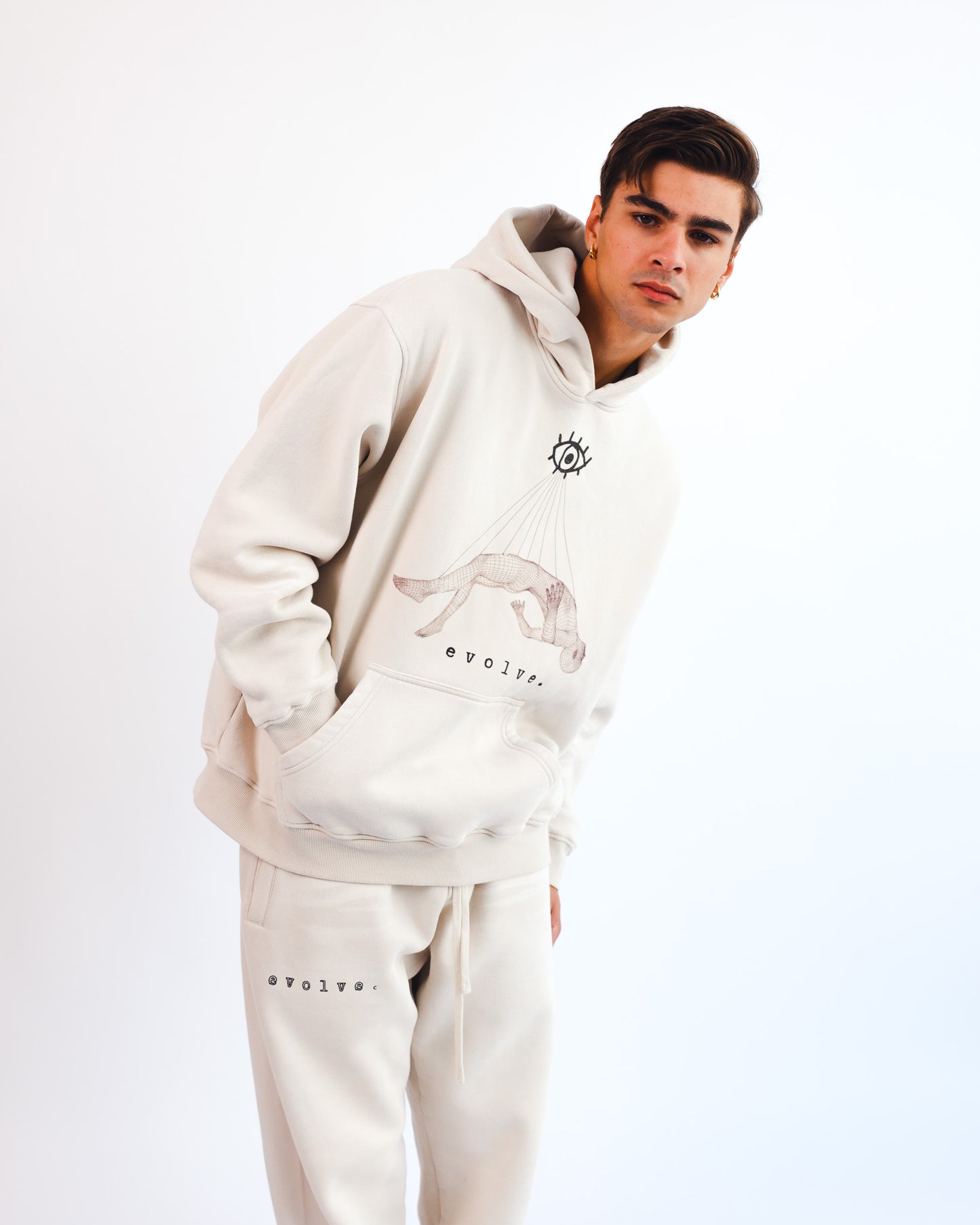 EVOLVER HOODIE (SAND)