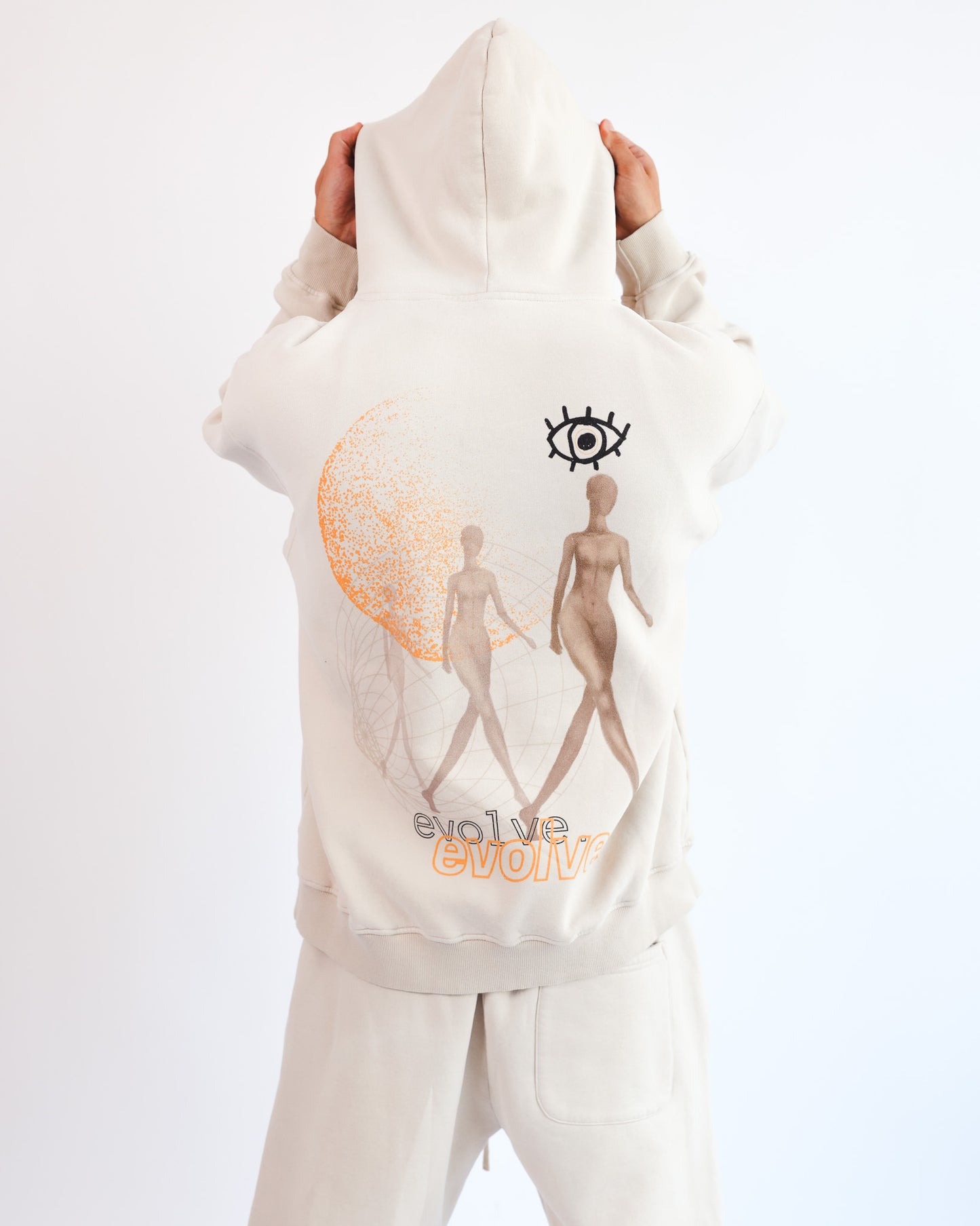 EVOLVER HOODIE (SAND)