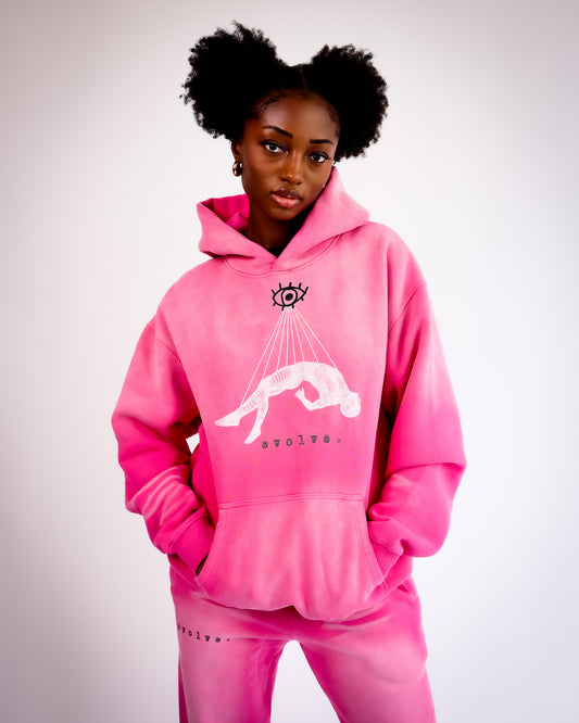 EVOLVER HOODIE (ROSE)