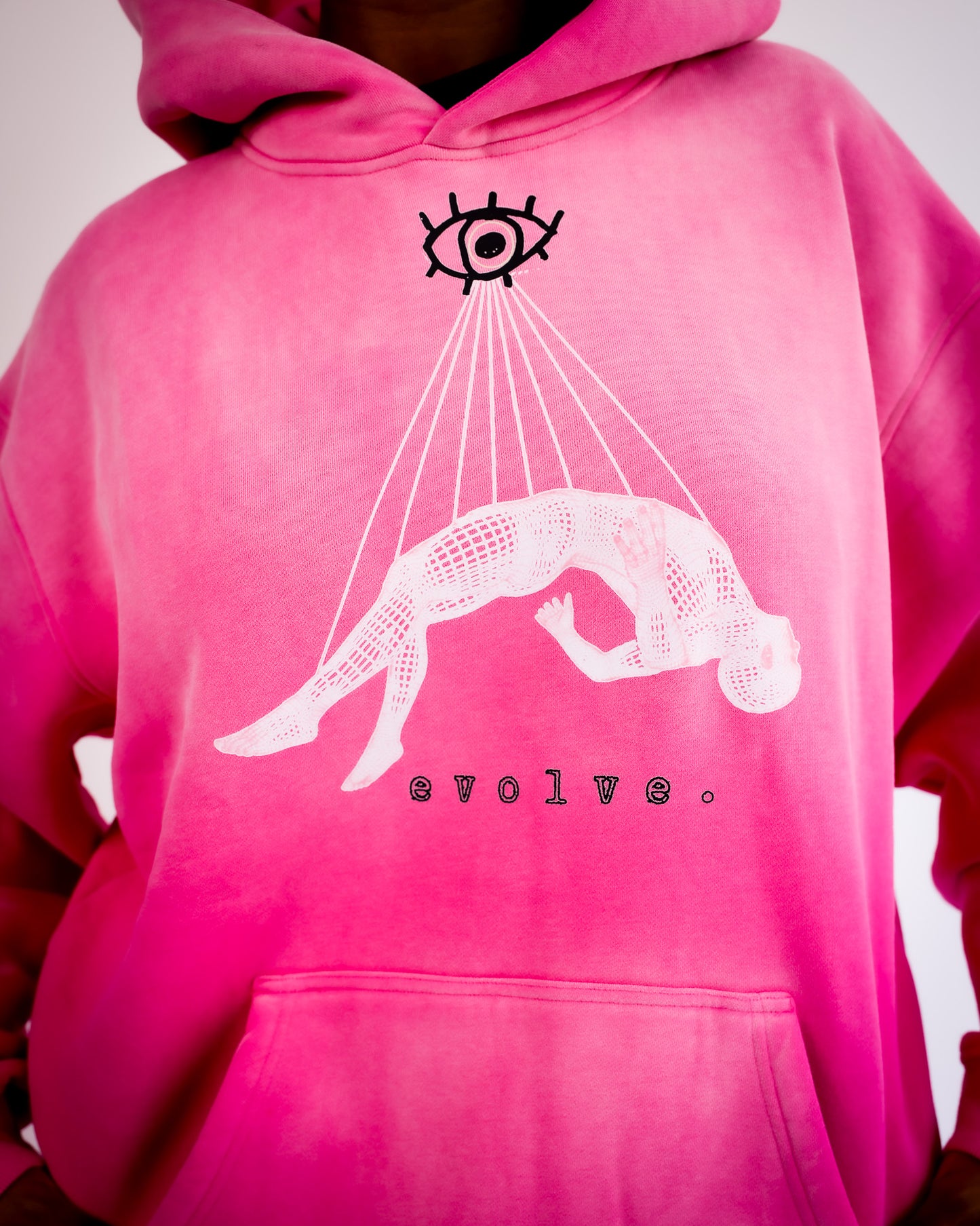 EVOLVER HOODIE (ROSE)