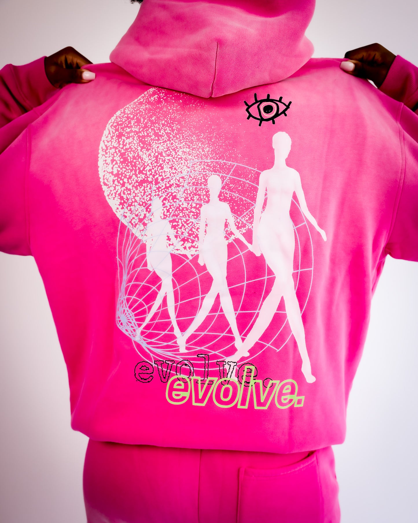 EVOLVER HOODIE (ROSE)