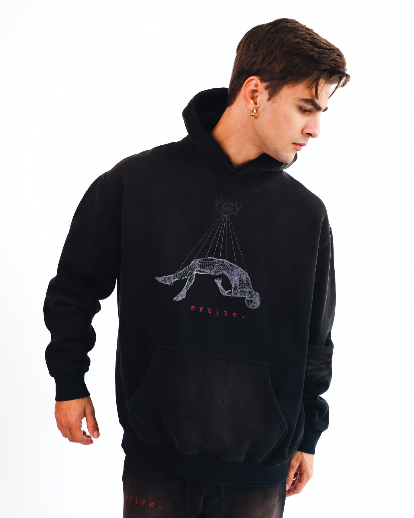 EVOLVER HOODIE (BLACK)