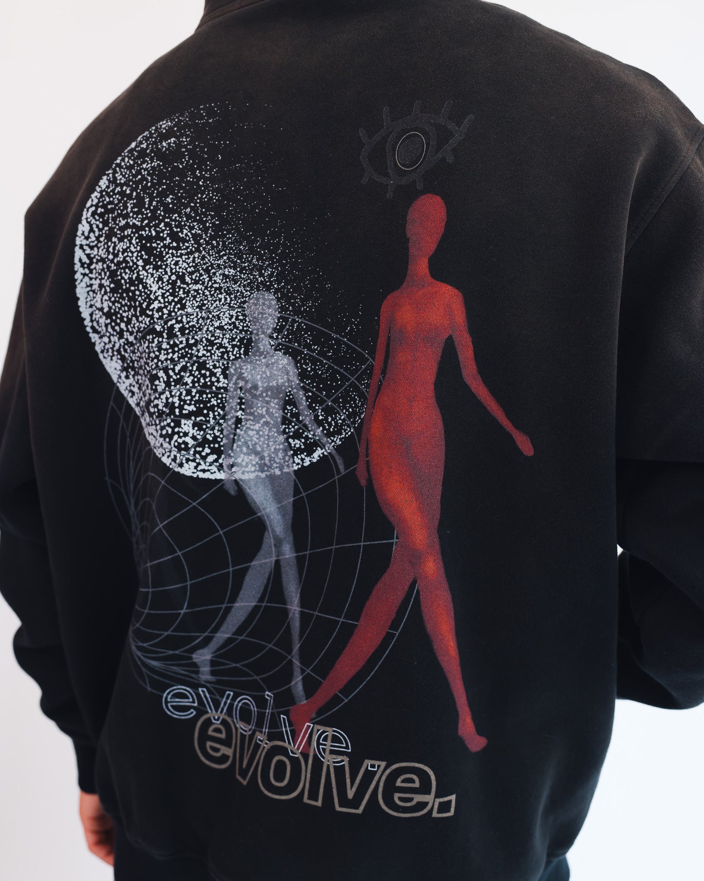 EVOLVER HOODIE (BLACK)