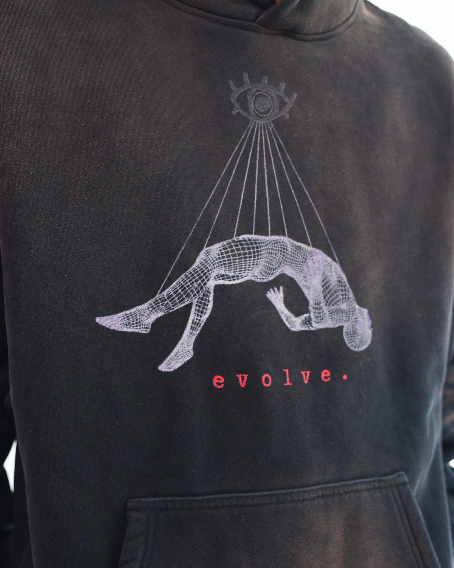 EVOLVER HOODIE (BLACK)