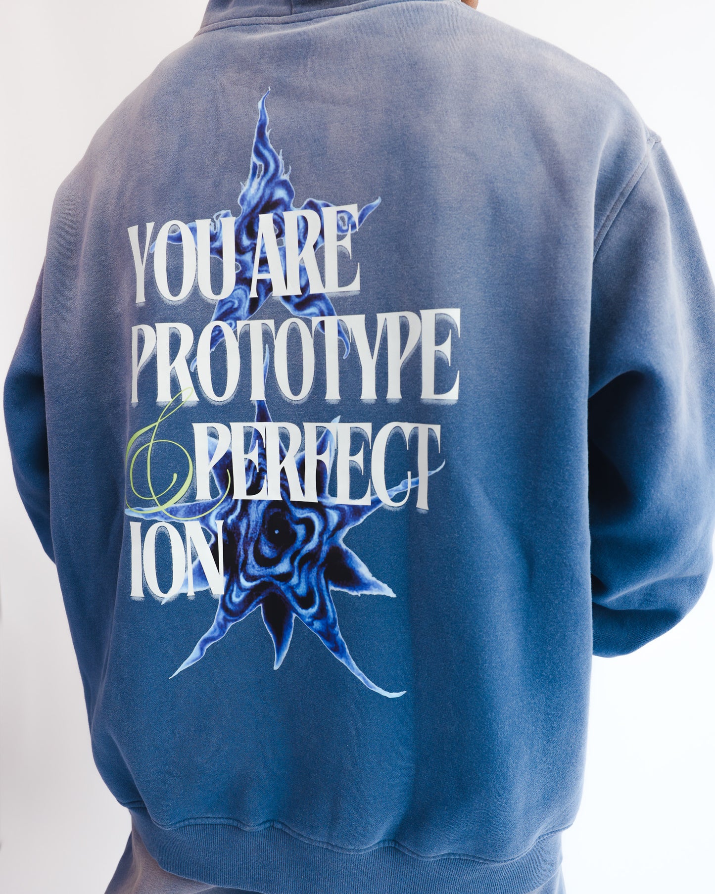 PROTOTYPE 1111 HOODIE (DENIM BLUE)