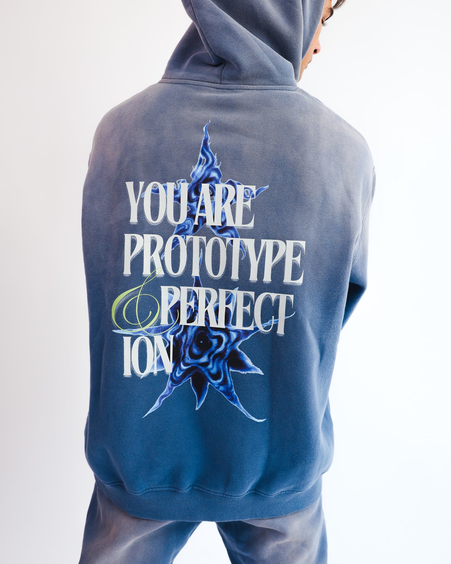 PROTOTYPE 1111 HOODIE (DENIM BLUE)