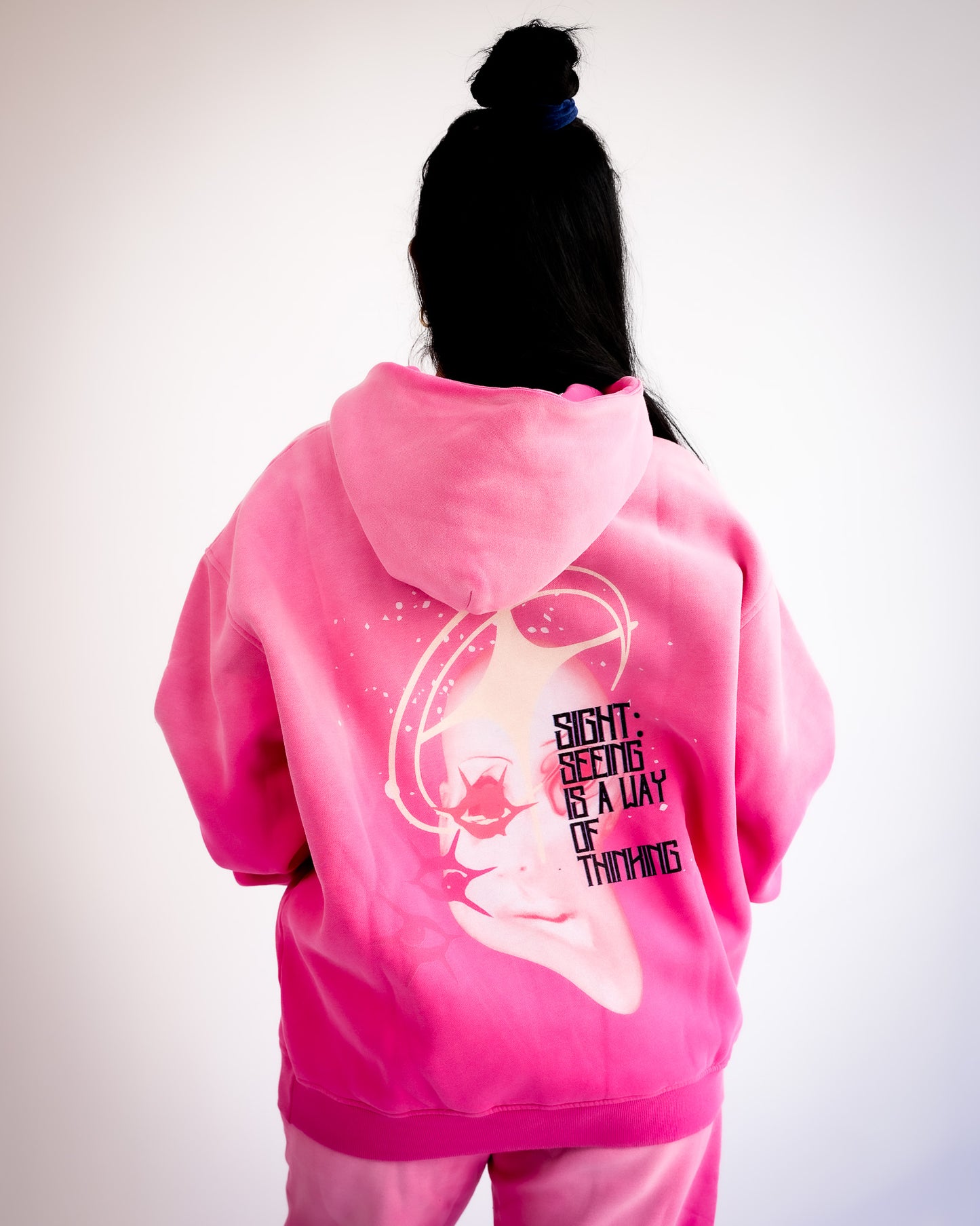 SIGHT SEER HOODIE (ROSE)