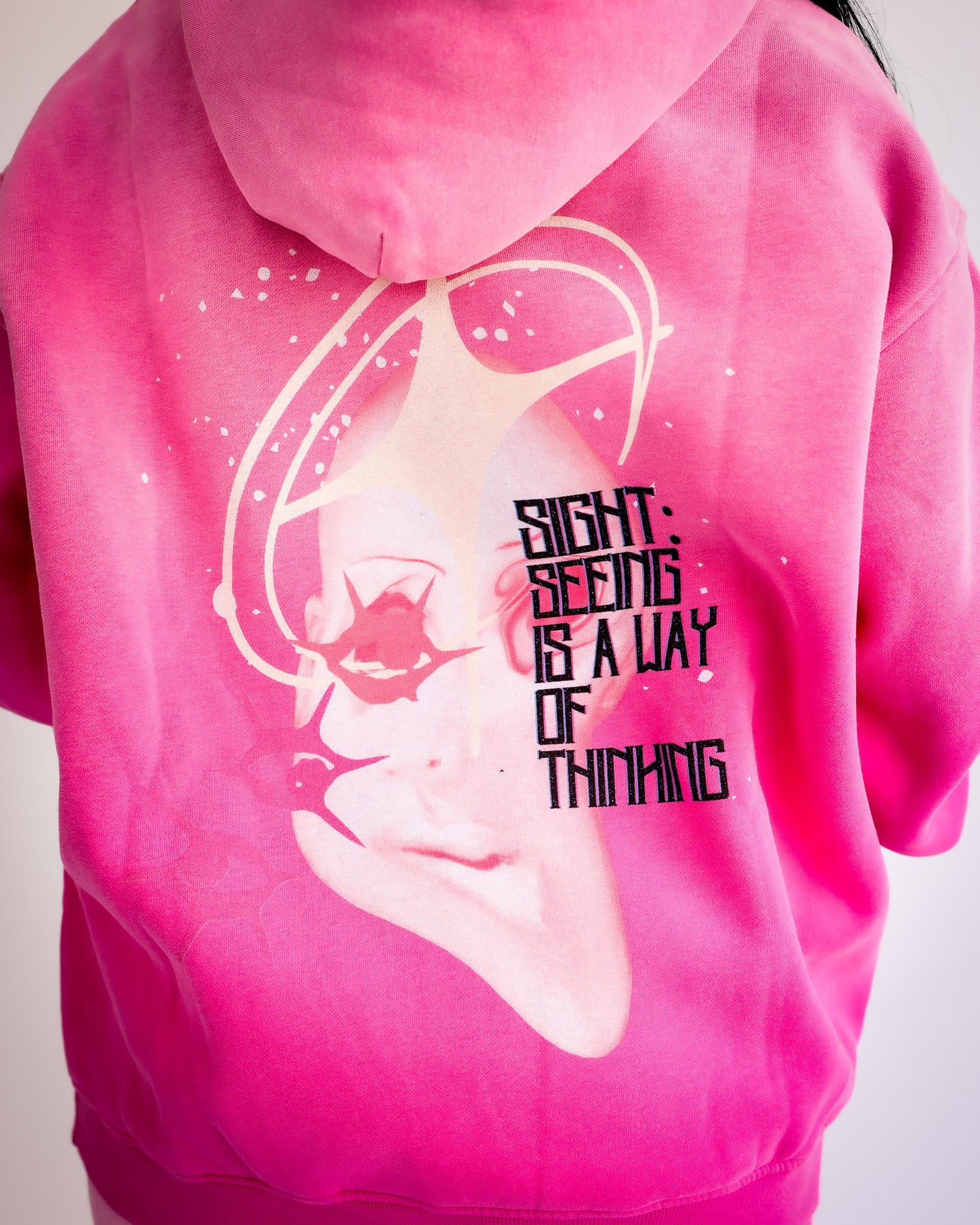 SIGHT SEER HOODIE (ROSE)