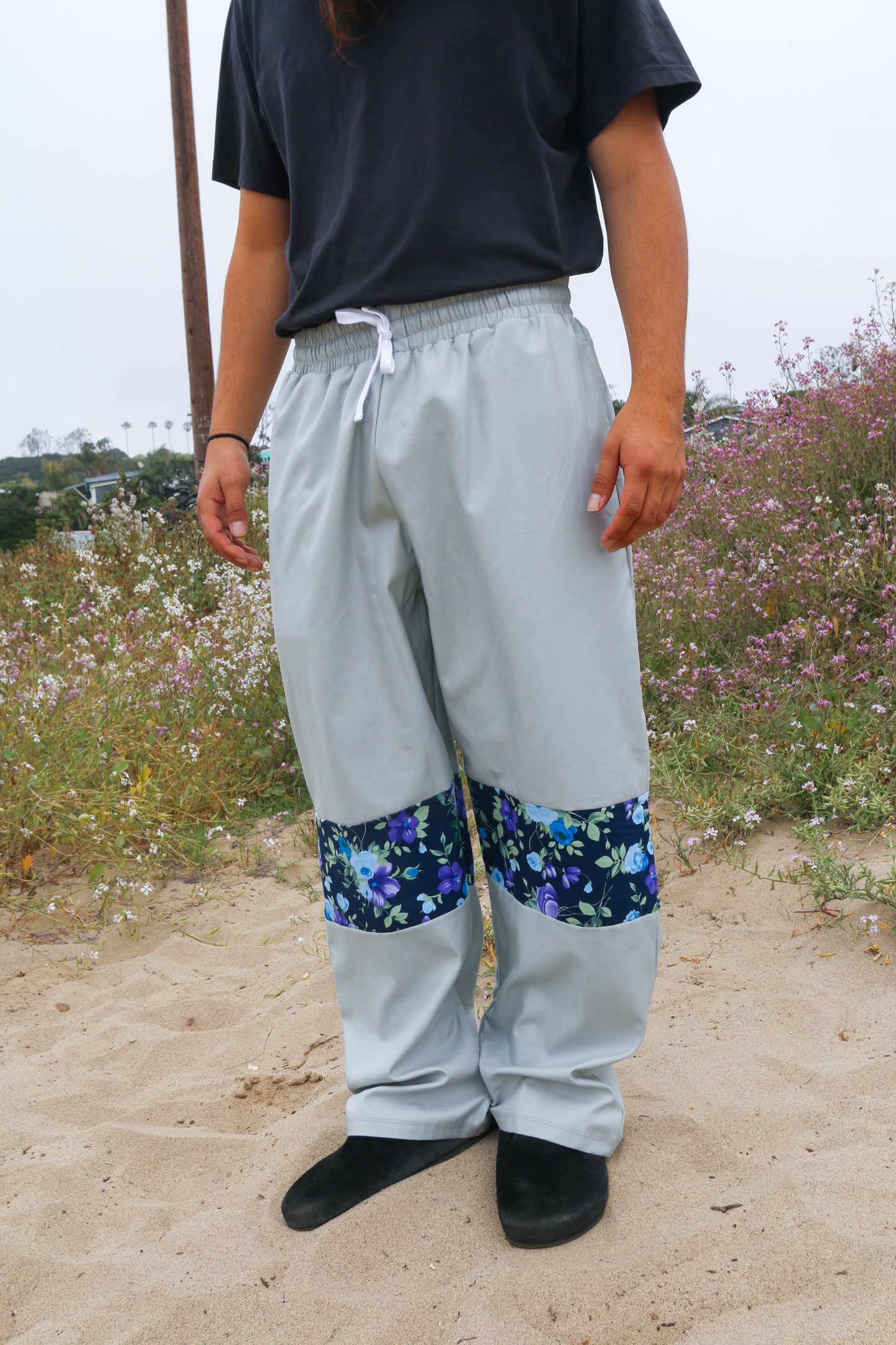 Graphite Blossom Pants