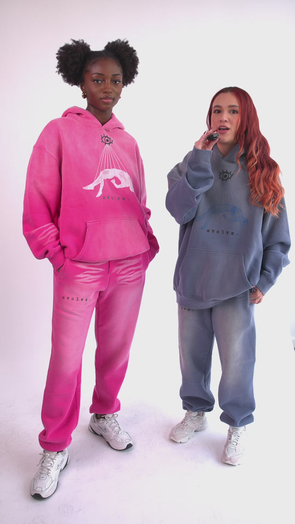 EVOLVER HOODIE (DENIM BLUE)